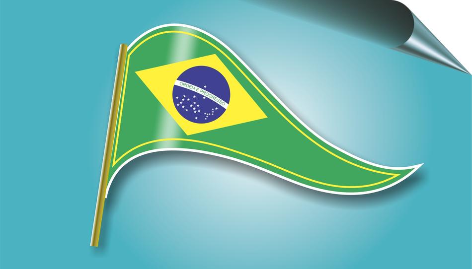 brazil flamula brasilia flag