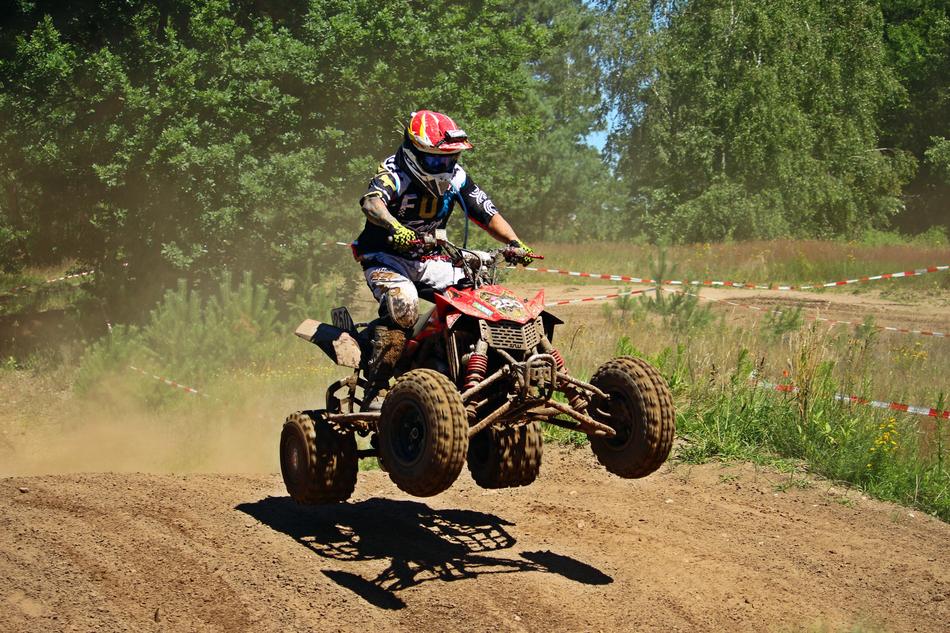 Motocross on Atv