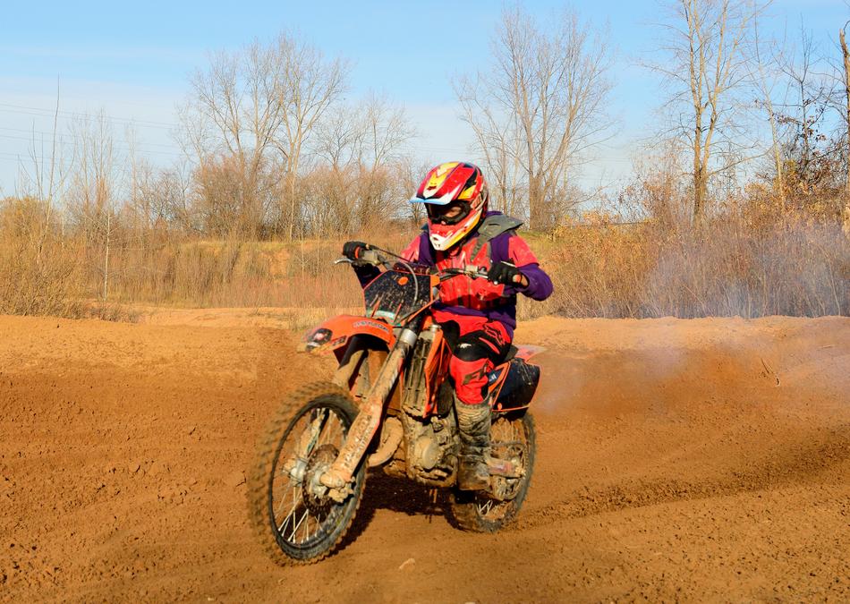 Dirt Motorbike Biker