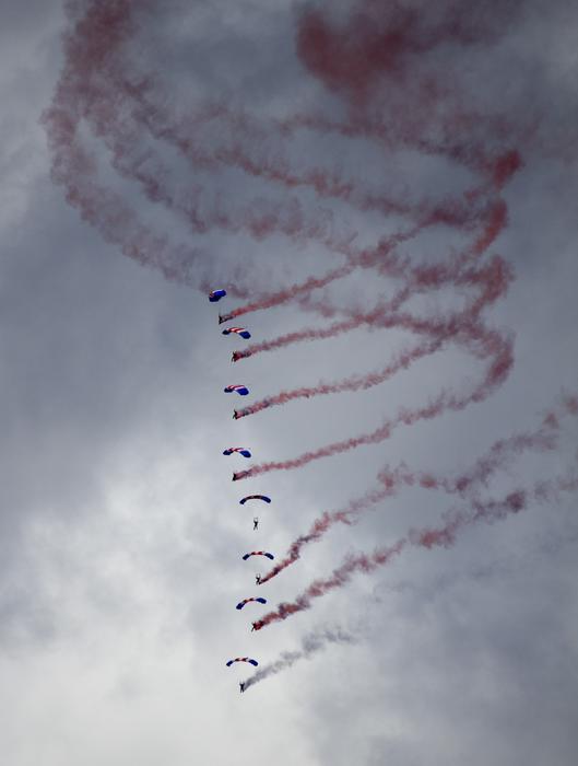 skydiving as an art