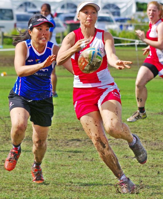 Rugby Tag Women action photo