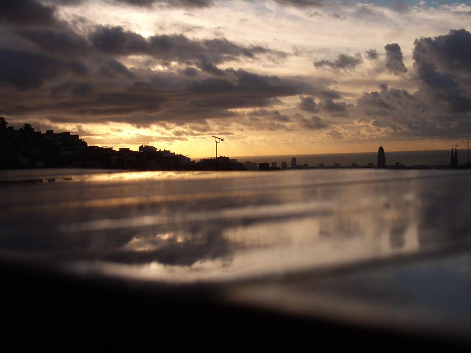 After The Rain On Terrace Dawn