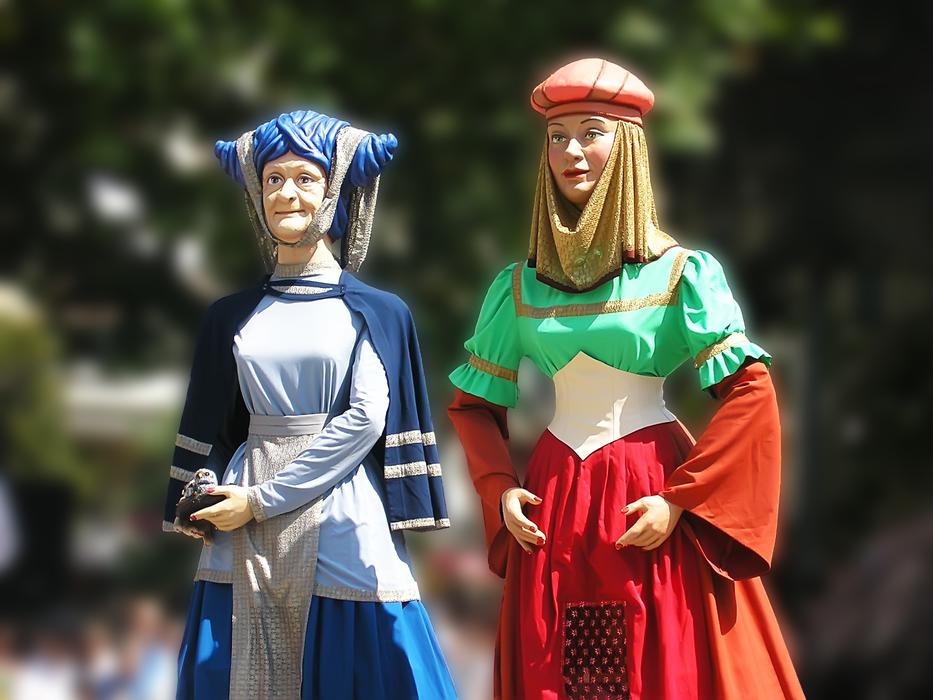 traditional Type Figures Costume