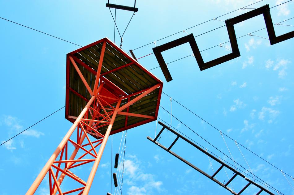playground for adults at height