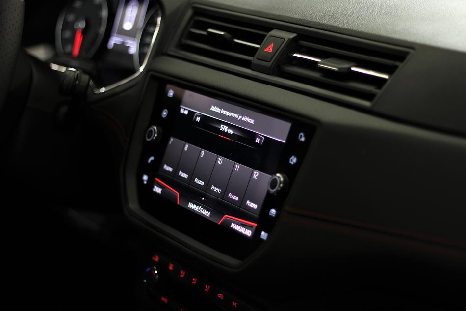 dashboard in car