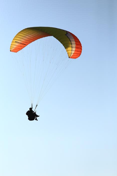 Paragliding Fly sport at air
