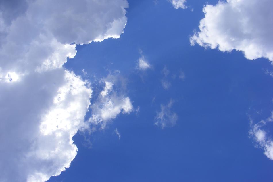 Sky Blue Clouds as background