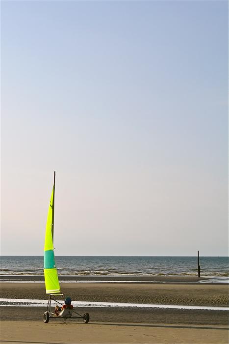 Char Sailing on Sea beach