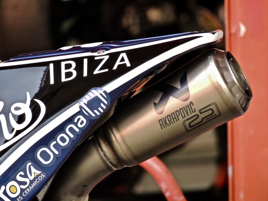 ibiza sport bike exhaust
