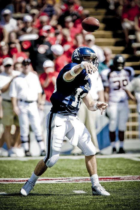 football defender on the field during the game