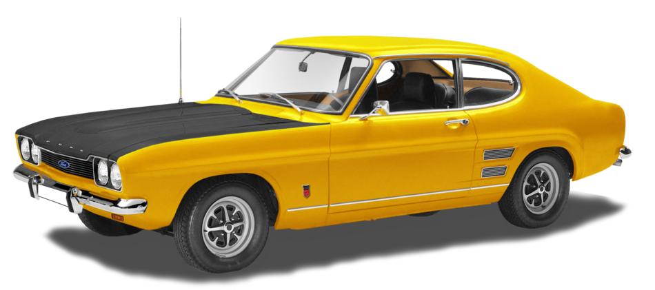 Ford Capri 2600Rs 6Zyl V as a 3d model