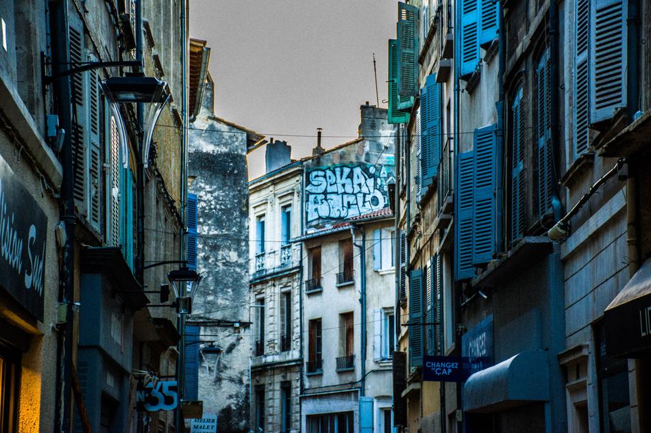 Street Scene of Bouches-Du-Rhône