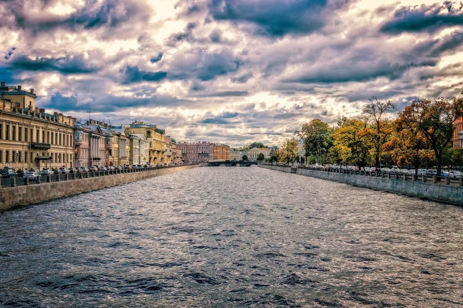 River Channel in St Petersburg