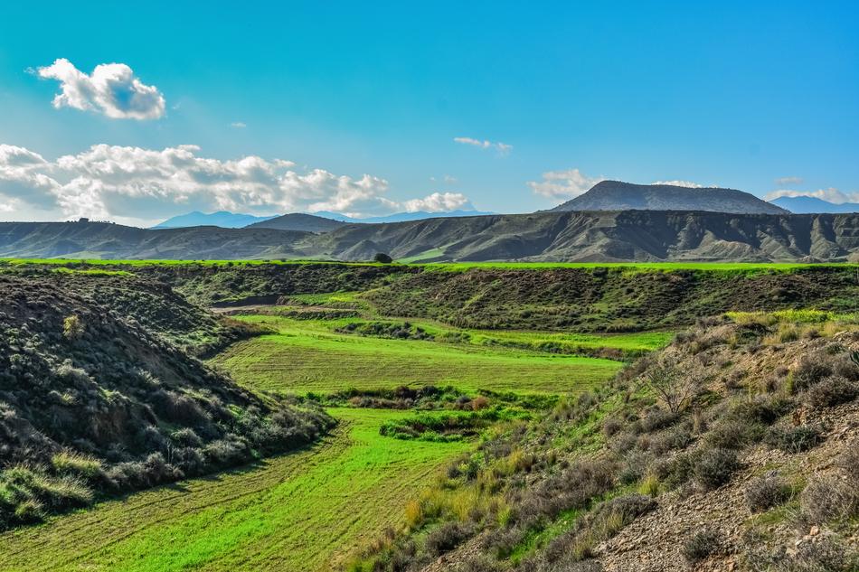 green Road cliffs