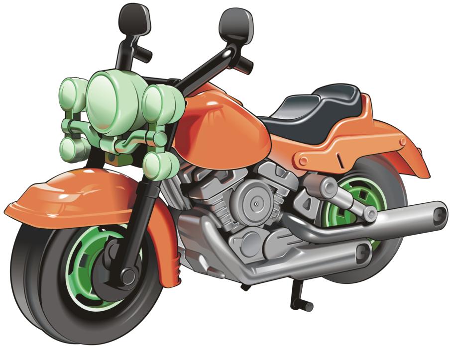 drawing of the motorcycle harley