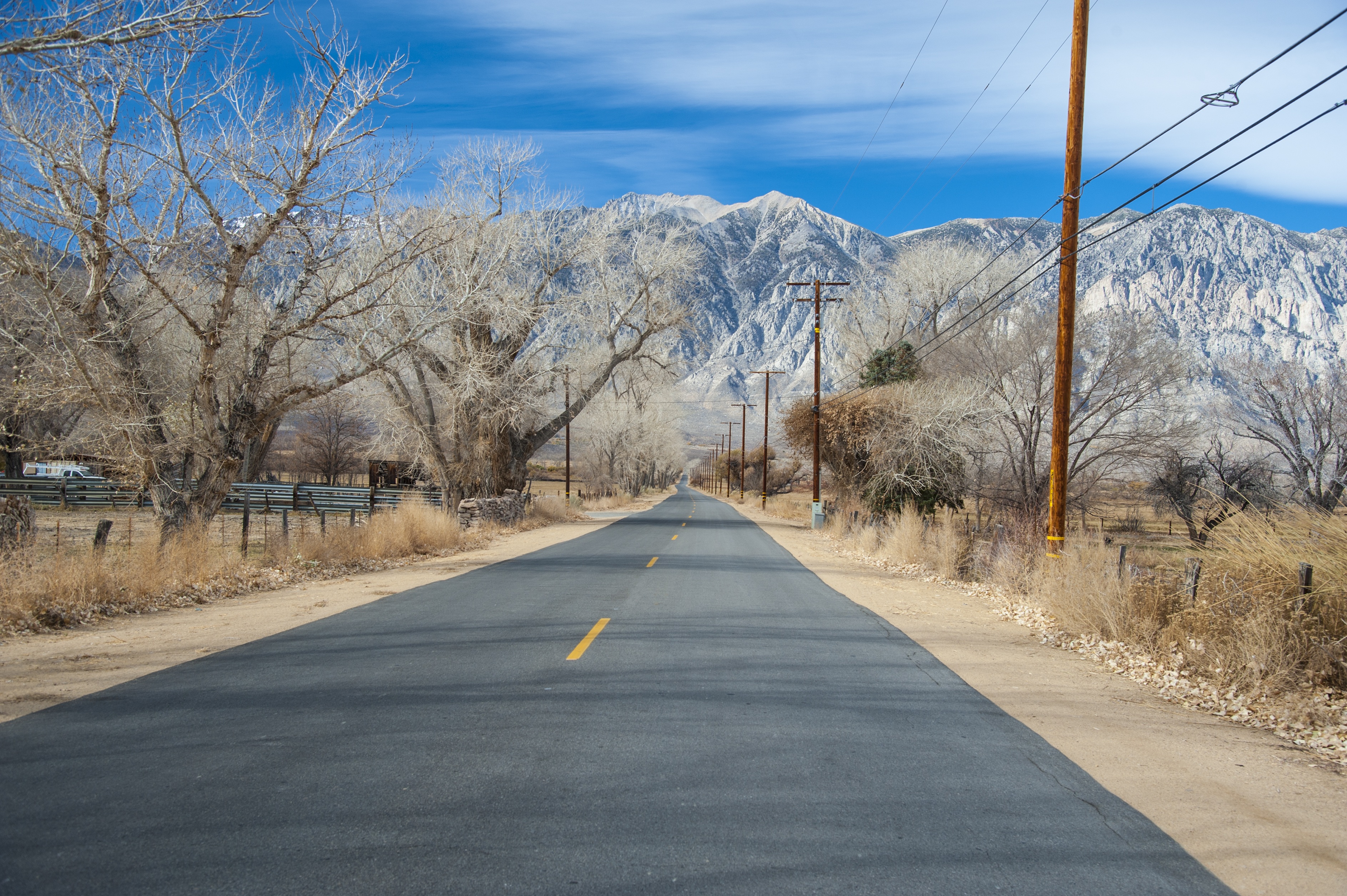 Empty country