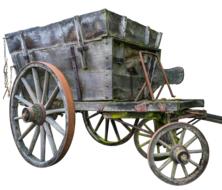 retro Cart Oxcart Transport