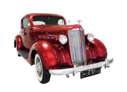 red old oldtimer as 3d model