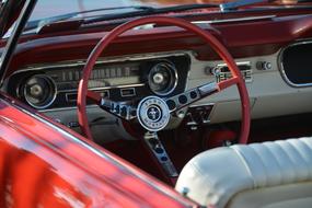 Steering Wheel Mustang