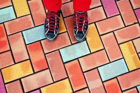 color Shoes sneakers