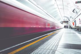 Metro Subway Train station