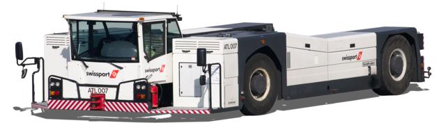 Goldhofer Airplane Tug