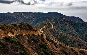 dirt road Catalina Island