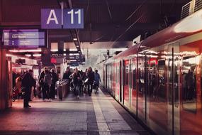 Railway Station people