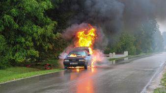 Car Accident Fire