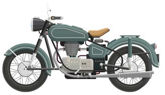 bike classic as a drawing