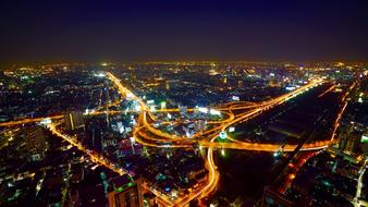 wonderful Aerial Bangkok