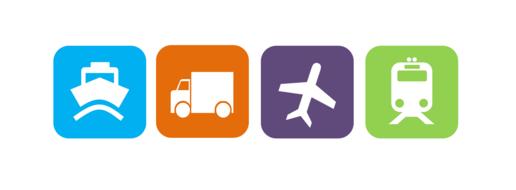 logistics freight transport sign