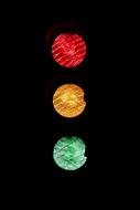 Traffic Lights Road Sign