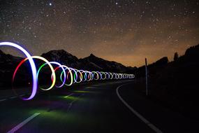 Light Graffiti Road Slow