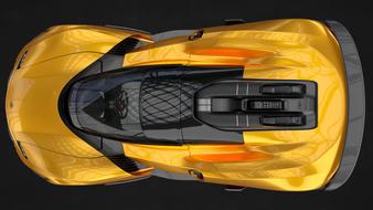 Car Vehicle Concept yellow