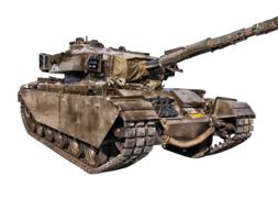 clipart of Isolated Transparent Military tank