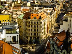 Prague Yellow Street nice