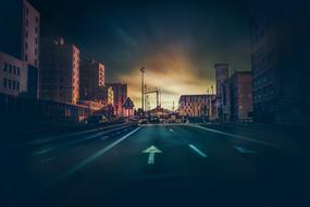Street Panoramic dark
