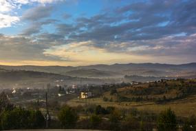 Landscape of Nature Sky