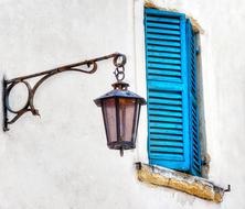 Street View Lamp and window