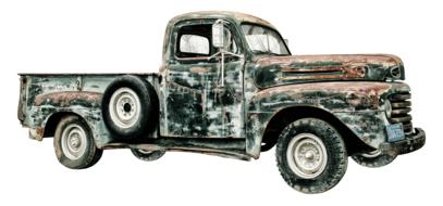 Pickup Truck Scrap drawing