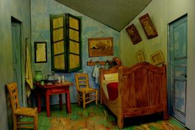 Bedroom in Arles painting by Van Gogh