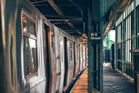Indoors Metro Platform