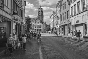 Brugge Street monochrome