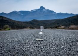 road marked in South Africa