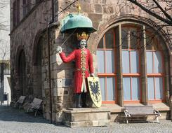 statue of a town hall