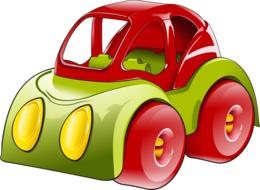 graphic drawing of a toy car