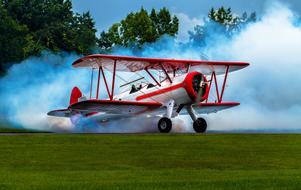 smoking hot bi-plane