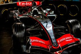 red F1 Car Mclaren