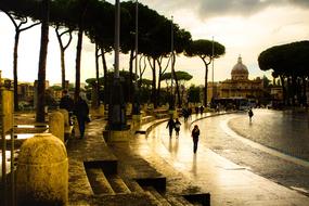 Rome after rain, Italy